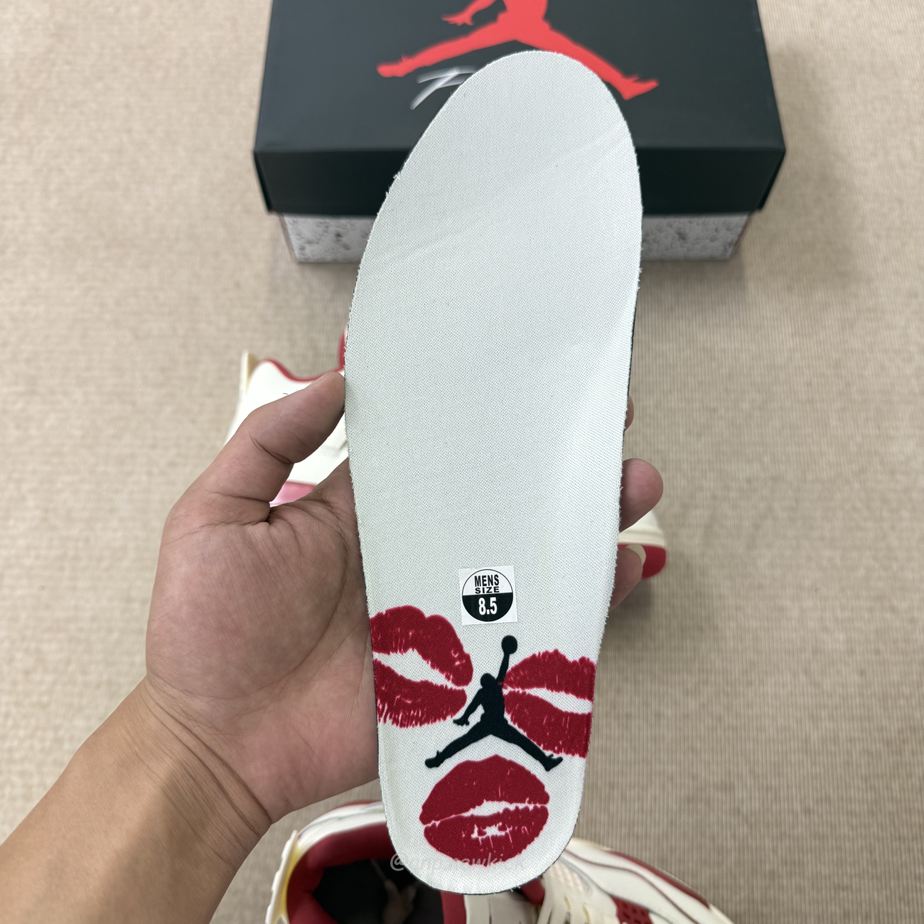 Air Jordan 4 Retro Pale Ivory Sierra Red Womens Hv0823 108 (4) - www.newkick.org