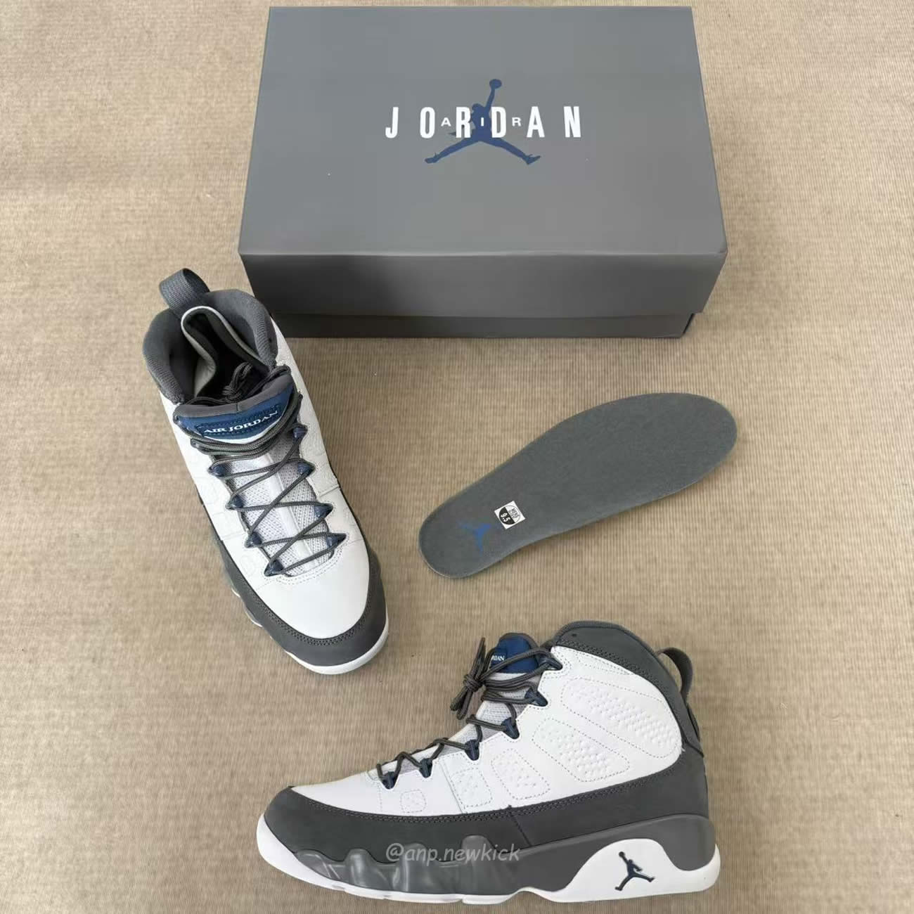 Air Jordan 9 Retro Flint Grey French Blue 2026 Hv4794 100 (2) - www.newkick.org