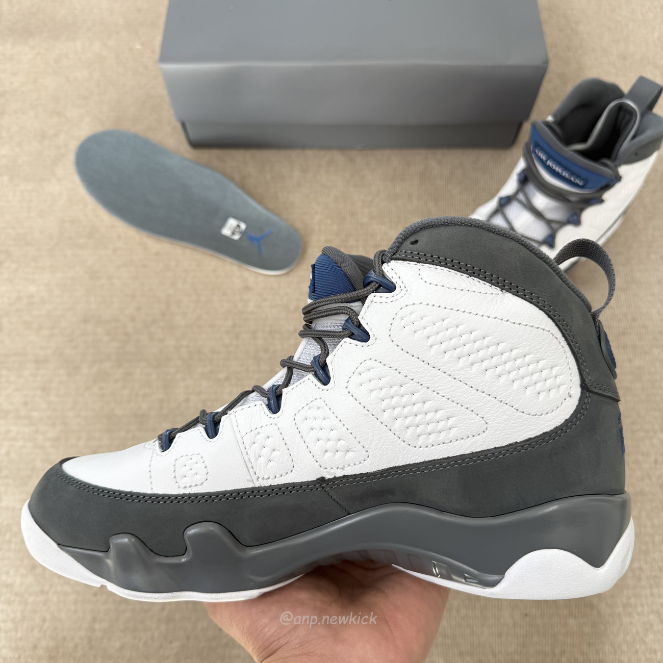 Air Jordan 9 Retro Flint Grey French Blue 2026 Hv4794 100 (4) - www.newkick.org