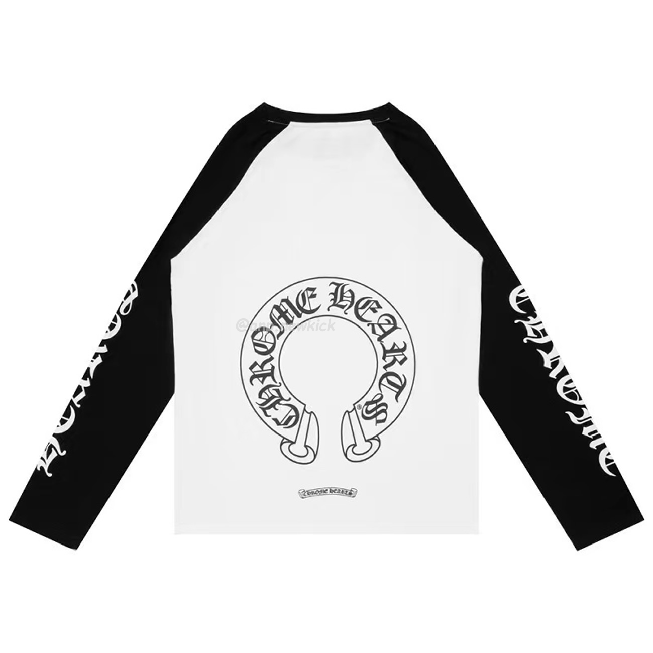 Chrome Hearts Horseshoe Baseball White Black T Shirt (5) - www.newkick.org Chrome Hearts Horseshoe Baseball White Black T Shirt (5) - www.newkick.org