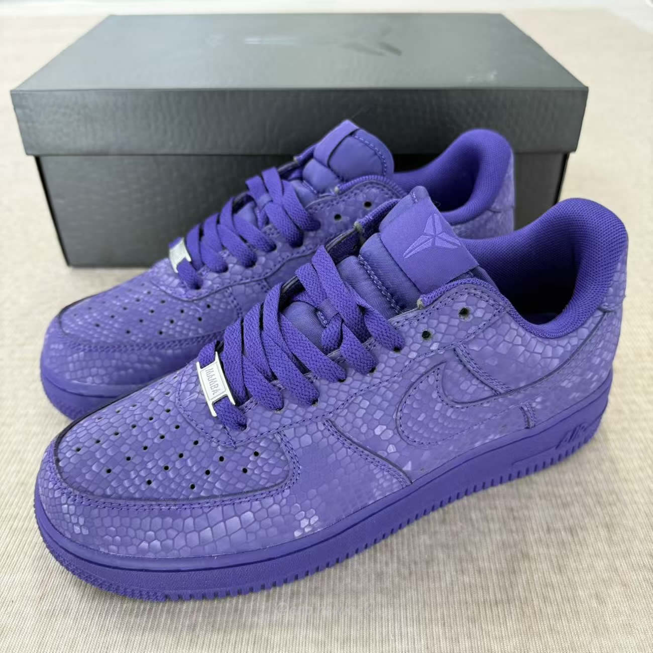 Nike Kobe Air Force 1 Low Mamba Forever Purple Ib0018 500 (4) - www.newkick.org