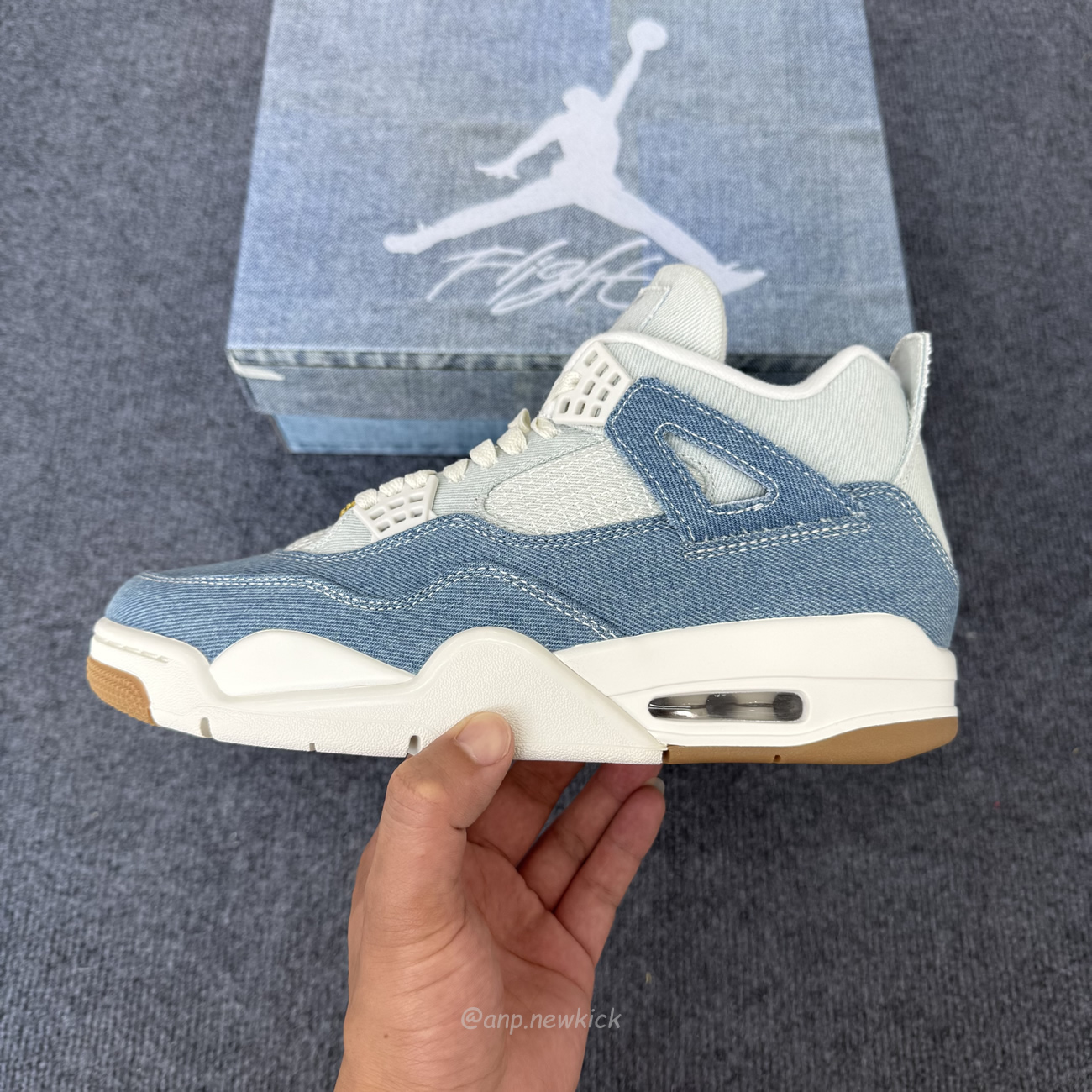 Air Jordan 4 Retro Tex Denim Worn Blue Womens Ib6716 100 (6) - www.newkick.org