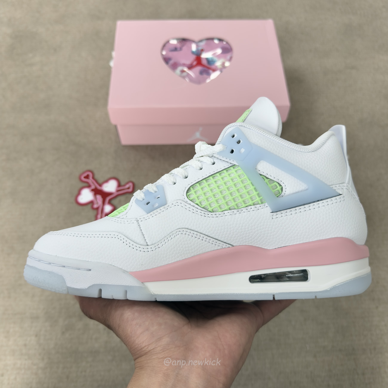 Air Jordan 4 Retro Valentines Day 2026 Ib7068 100 (7) - www.newkick.org