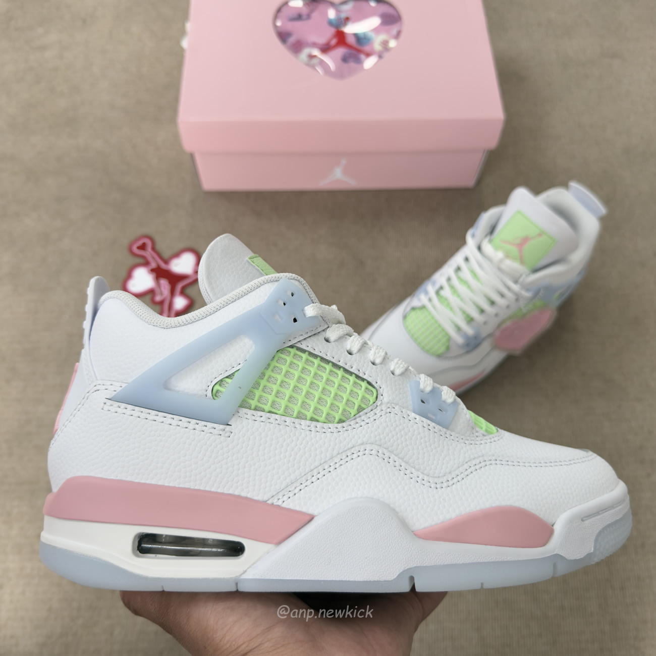 Air Jordan 4 Retro Valentines Day 2026 Ib7068 100 (8) - www.newkick.org