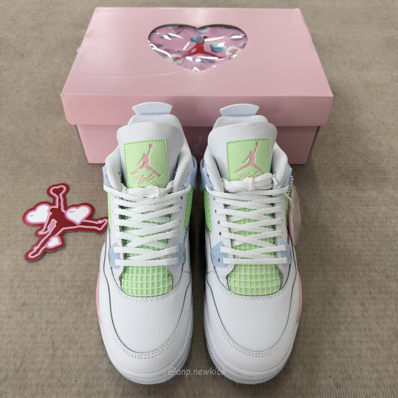 Air Jordan 4 Retro Valentines Day 2026 Ib7068 100 (9) - www.newkick.org