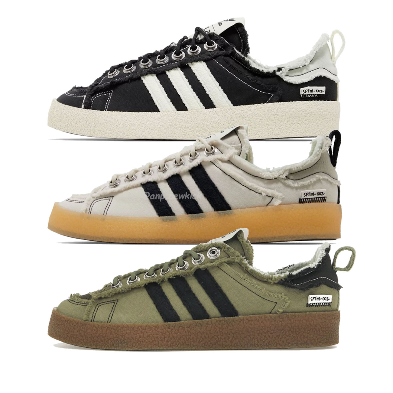 Adidas Campus 80s Song For The Mute Olive Bliss Black Id4792 Id4791 Id4818 (1) - www.newkick.org