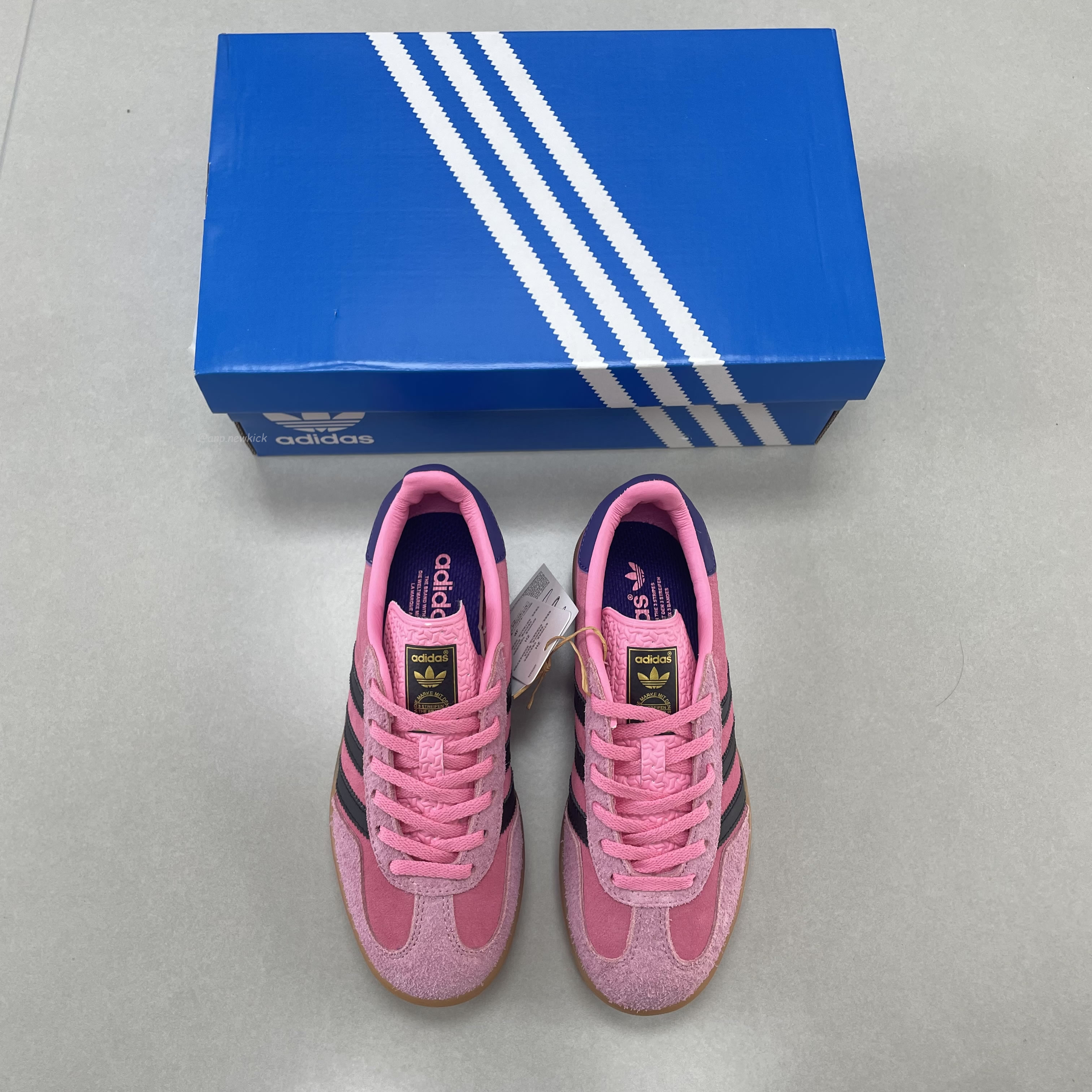 Adidas Gazelle Indoor Bliss Pink Purple Womens Ie7002 (6) - www.newkick.org