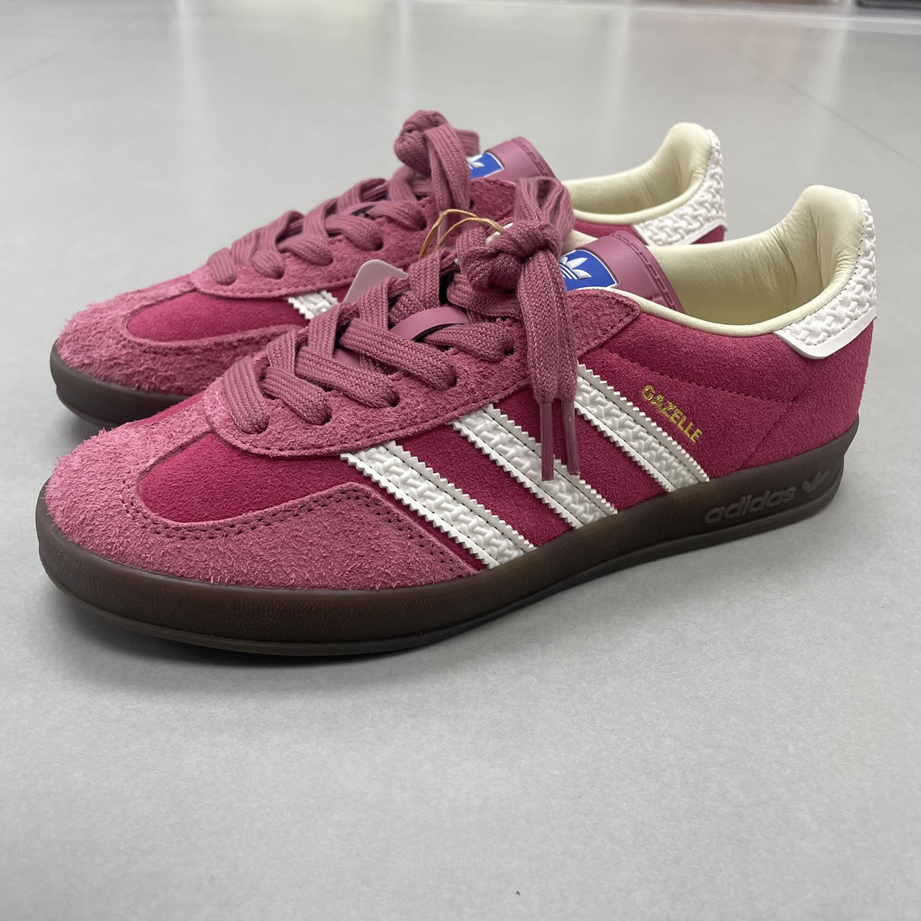 Adidas Gazelle Indoor Pink Cloud White If1809 (6) - www.newkick.org Adidas Gazelle Indoor Pink Cloud White If1809 (6) - www.newkick.org