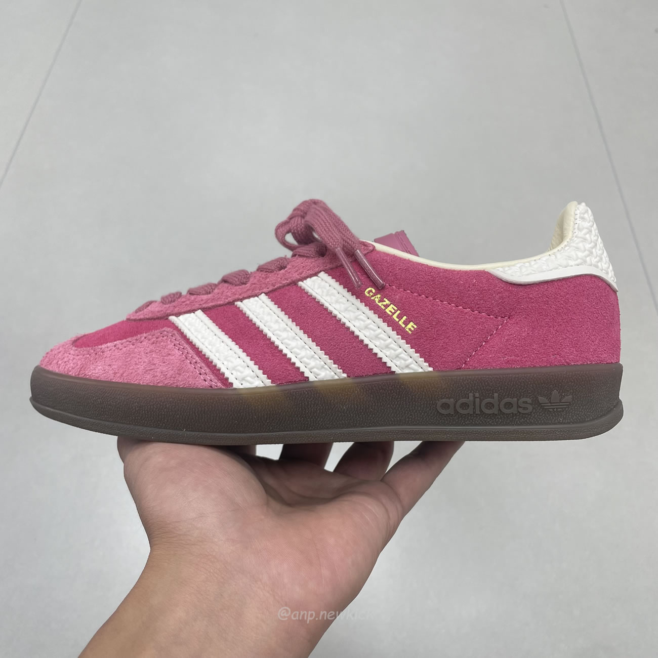 Adidas Gazelle Indoor Pink Cloud White If1809 (7) - www.newkick.org Adidas Gazelle Indoor Pink Cloud White If1809 (7) - www.newkick.org