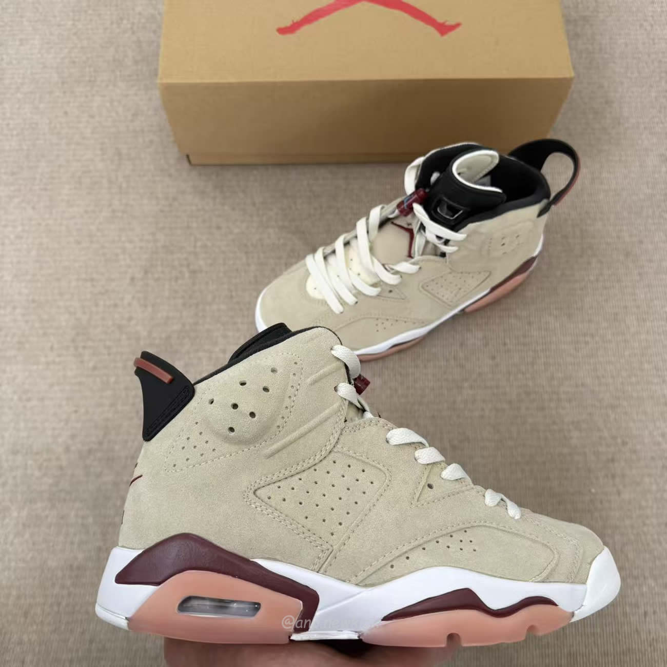 Air Jordan 6 Retro A Ma Maniére Smokey Mauve (9) - www.newkick.org