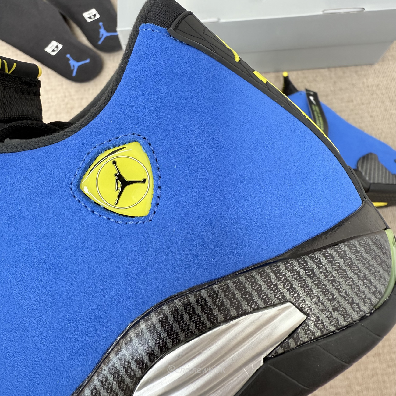 Air Jordan 14 Ferrari Sapphire Blue If5015 407 (4) - www.newkick.org