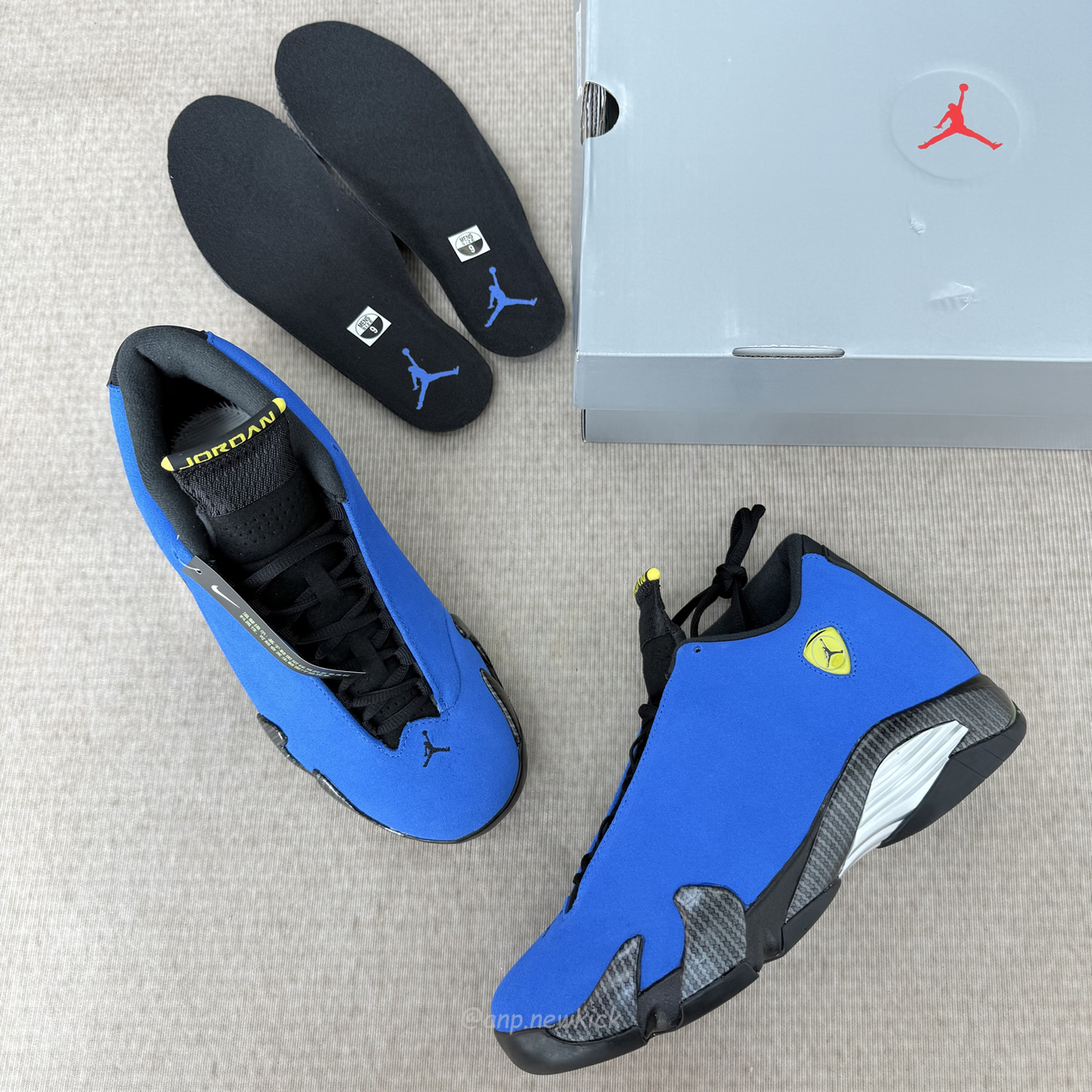 Air Jordan 14 Ferrari Sapphire Blue If5015 407 (5) - www.newkick.org