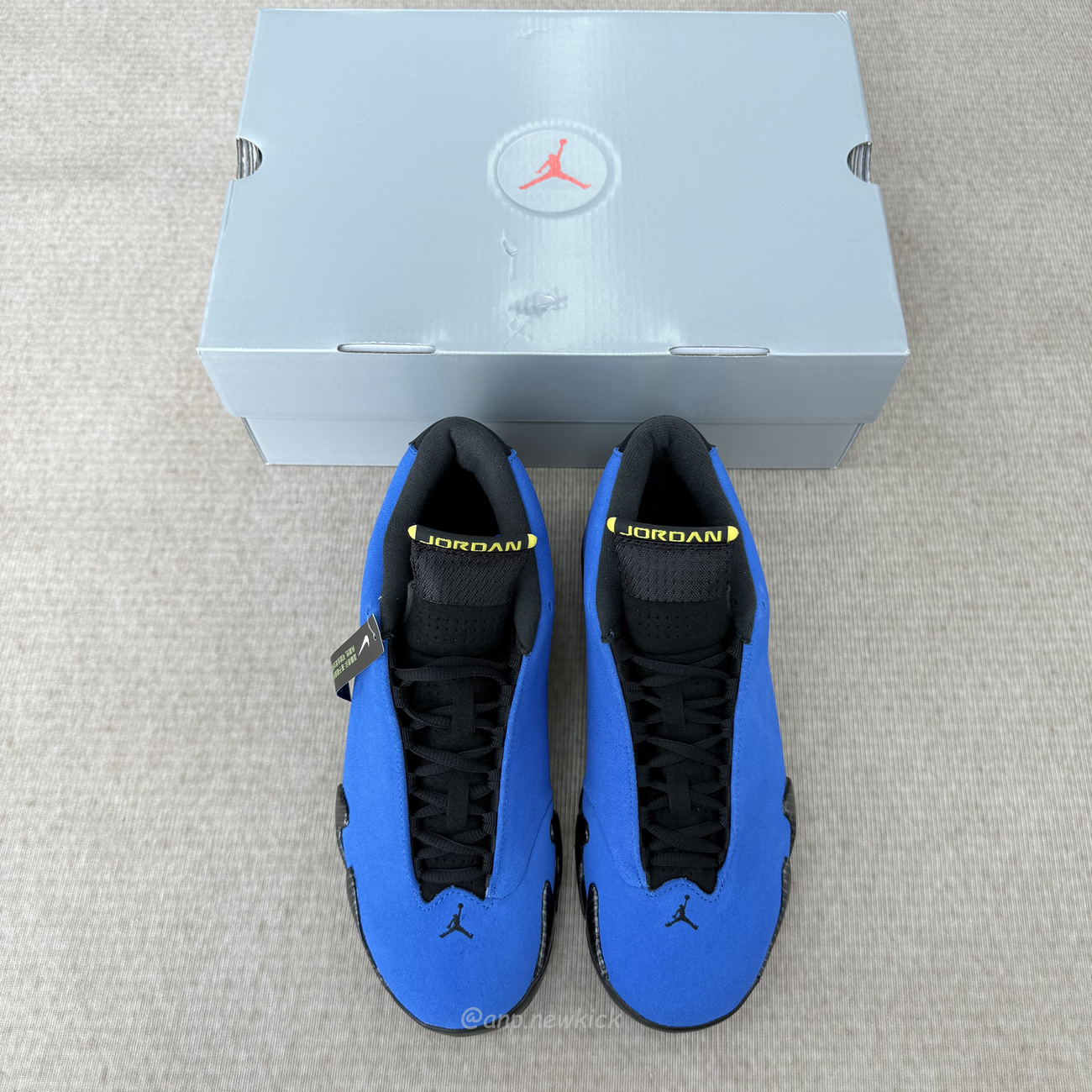Air Jordan 14 Ferrari Sapphire Blue If5015 407 (6) - www.newkick.org