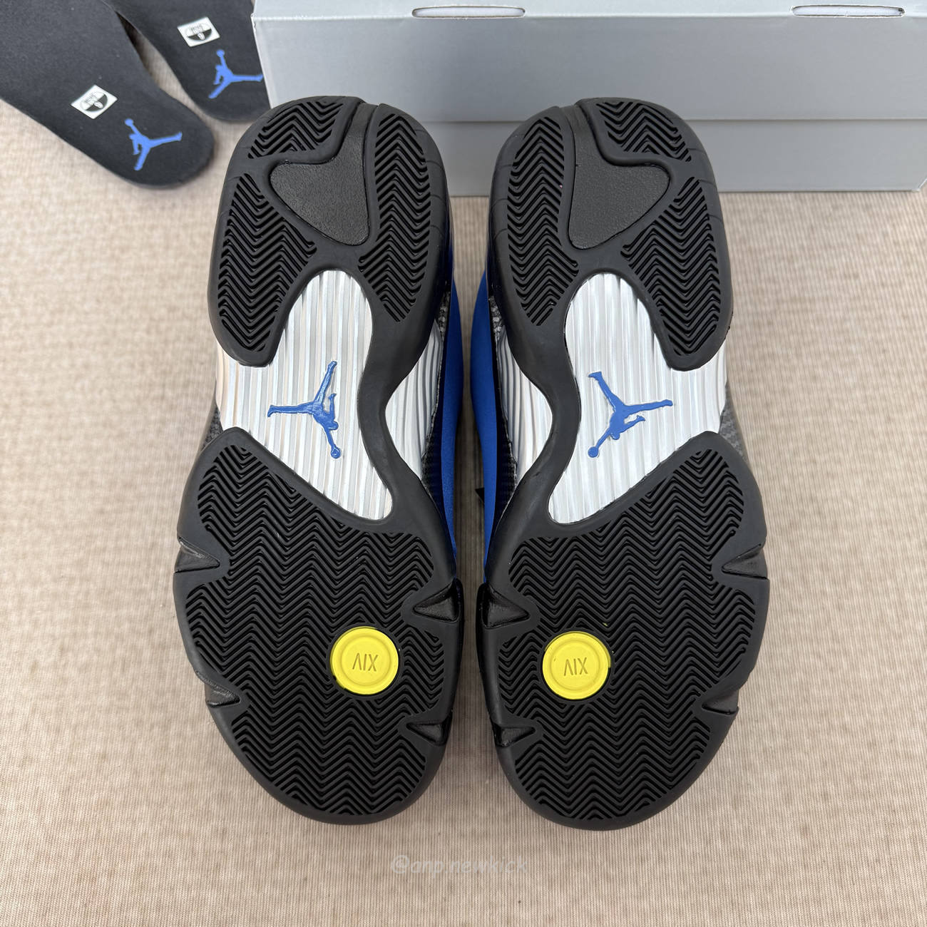 Air Jordan 14 Ferrari Sapphire Blue If5015 407 (7) - www.newkick.org
