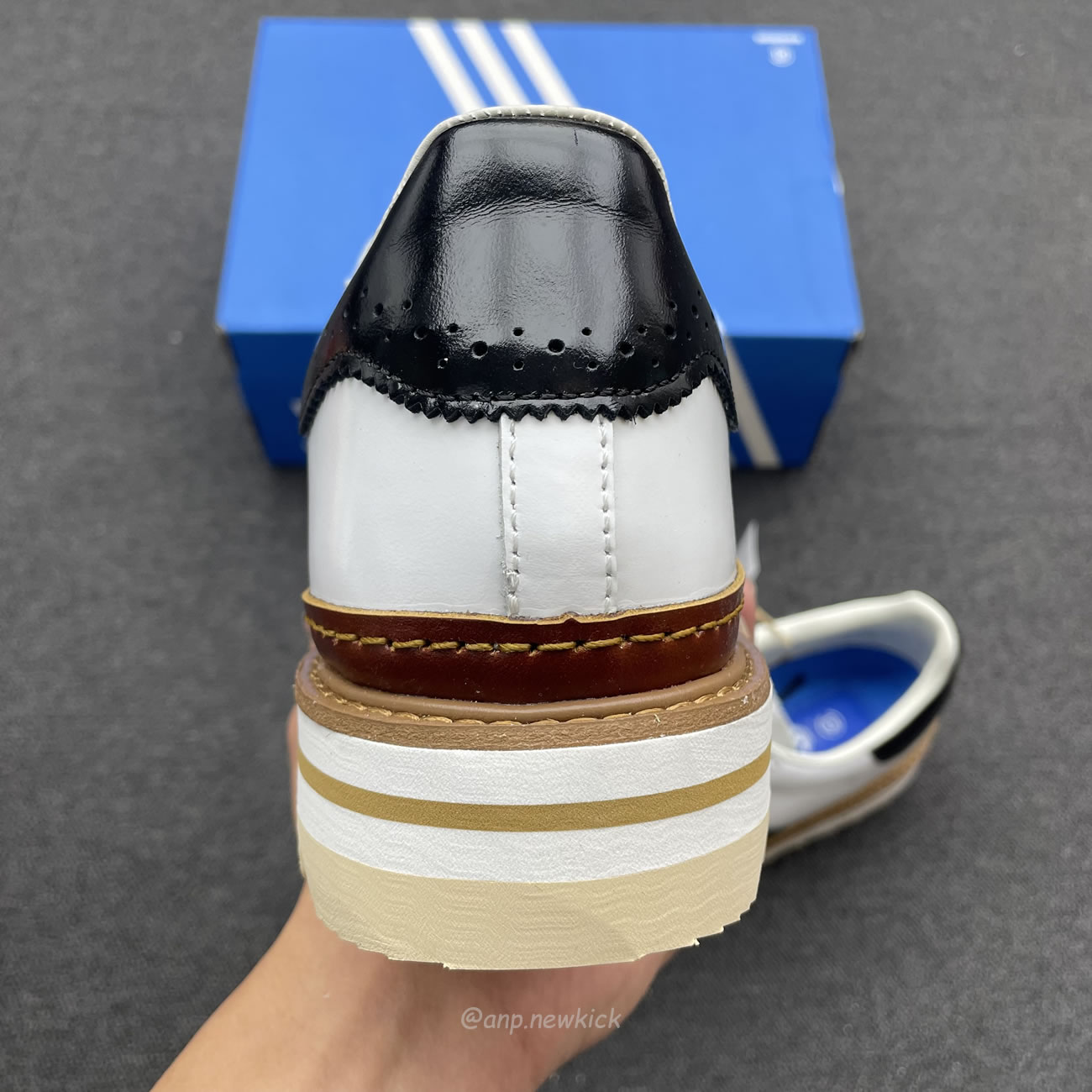 Adidas Superstar Clot By Edison Chen White Black Crystal Sand Ih3132 Ih3131 (6) - www.newkick.org