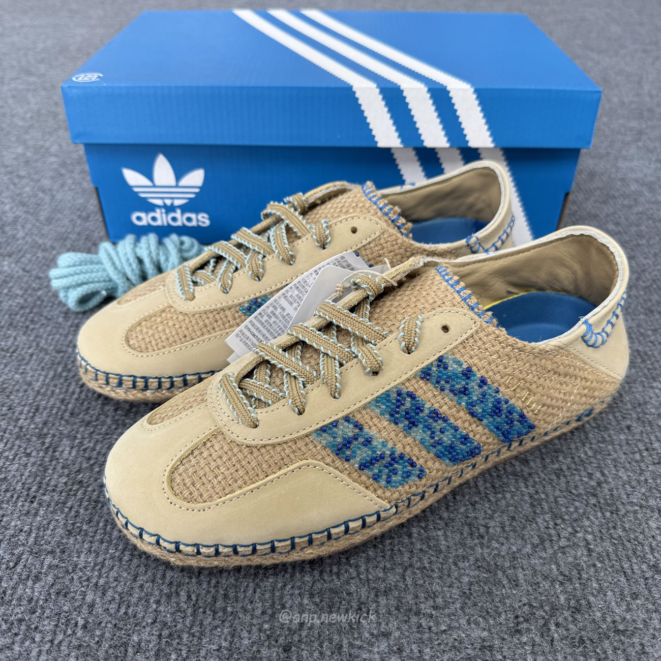 Adidas Gazelle Clot Linen Khaki Ih3641 (3) - www.newkick.org Adidas Gazelle Clot Linen Khaki Ih3641 (3) - www.newkick.org