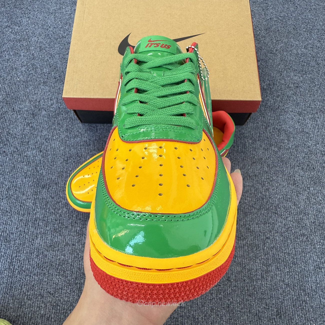 Nike Air Force 1 Low Lil Yachty Concrete Boys Lucky Green Ih4383 300 (23) - www.newkick.org