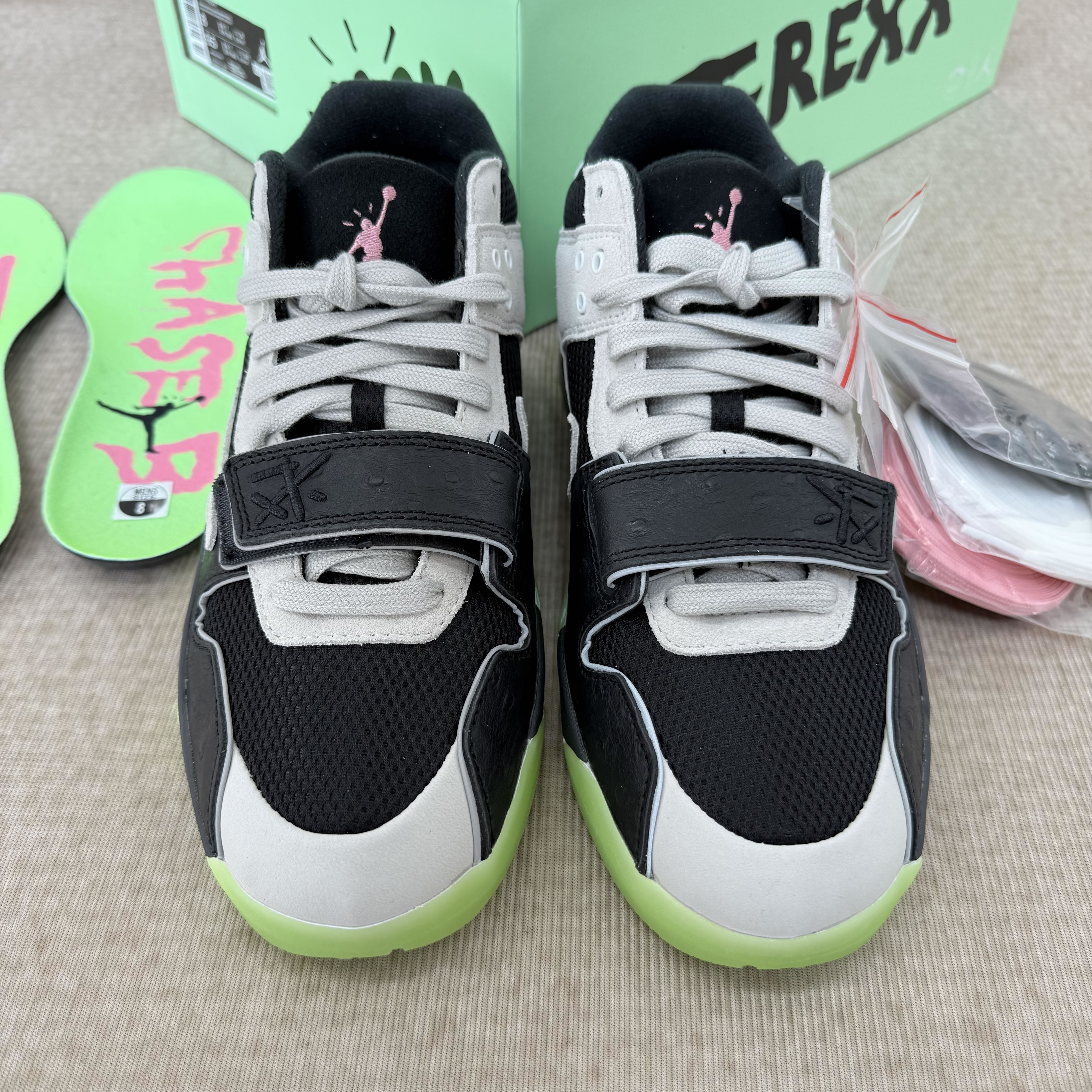 Air Jordan Jumpman Jack Tr Travis Scott X Chase B Black Night Silver Ih7971 001 (7) - www.newkick.org