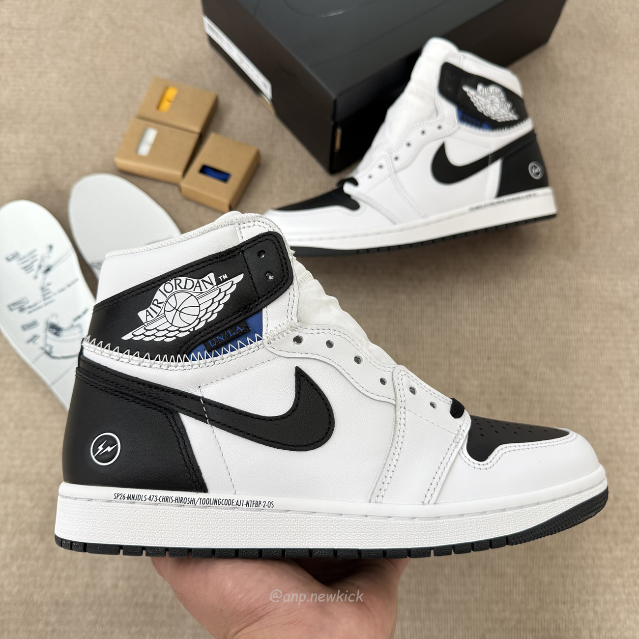 Air Jordan 1 Retro High Og Sp Fragment X Union La White Black Ii7282 100 (10) - www.newkick.org