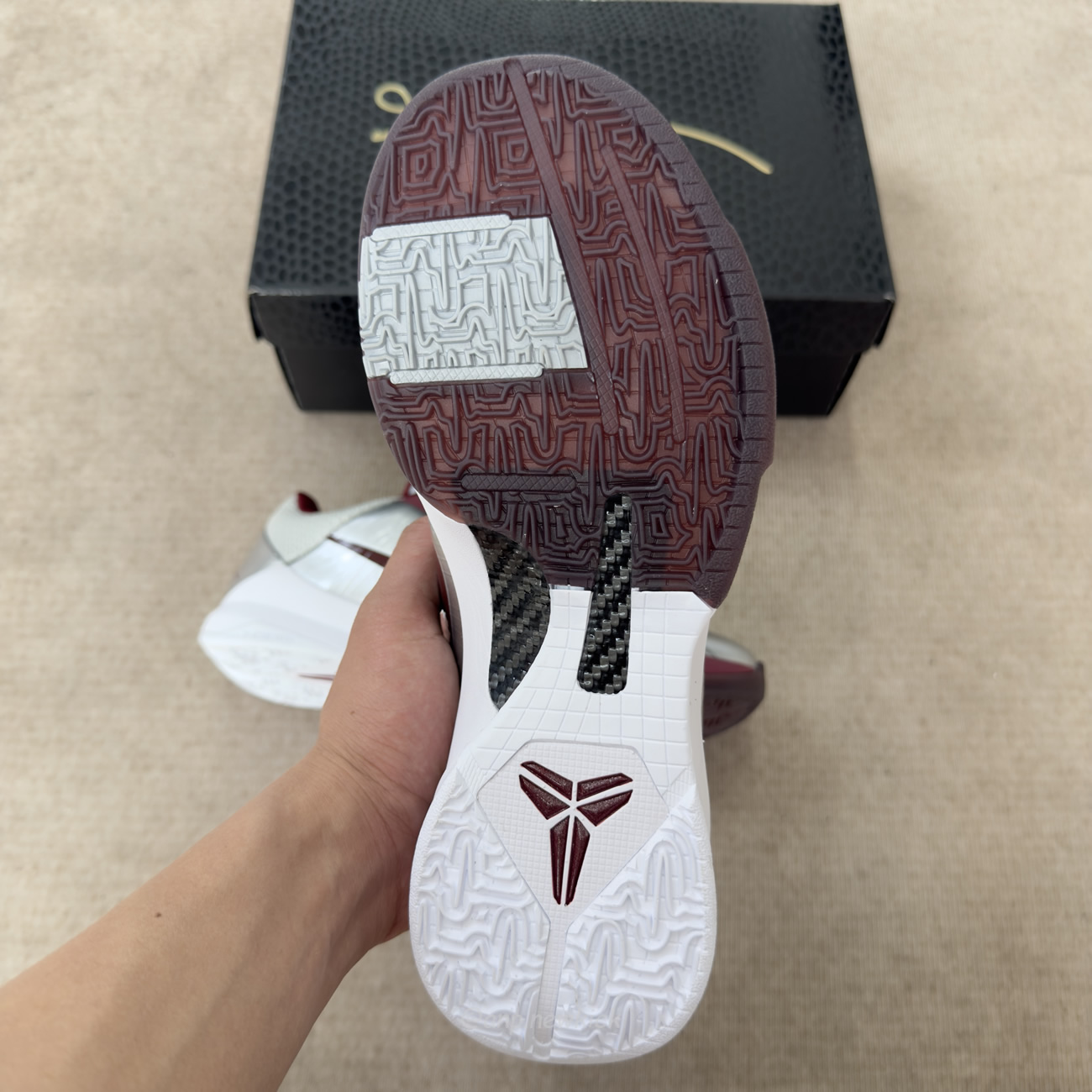 Nike Kobe 5 Protro Metallic Silver And Team Red Im0557 001 (2) - www.newkick.org