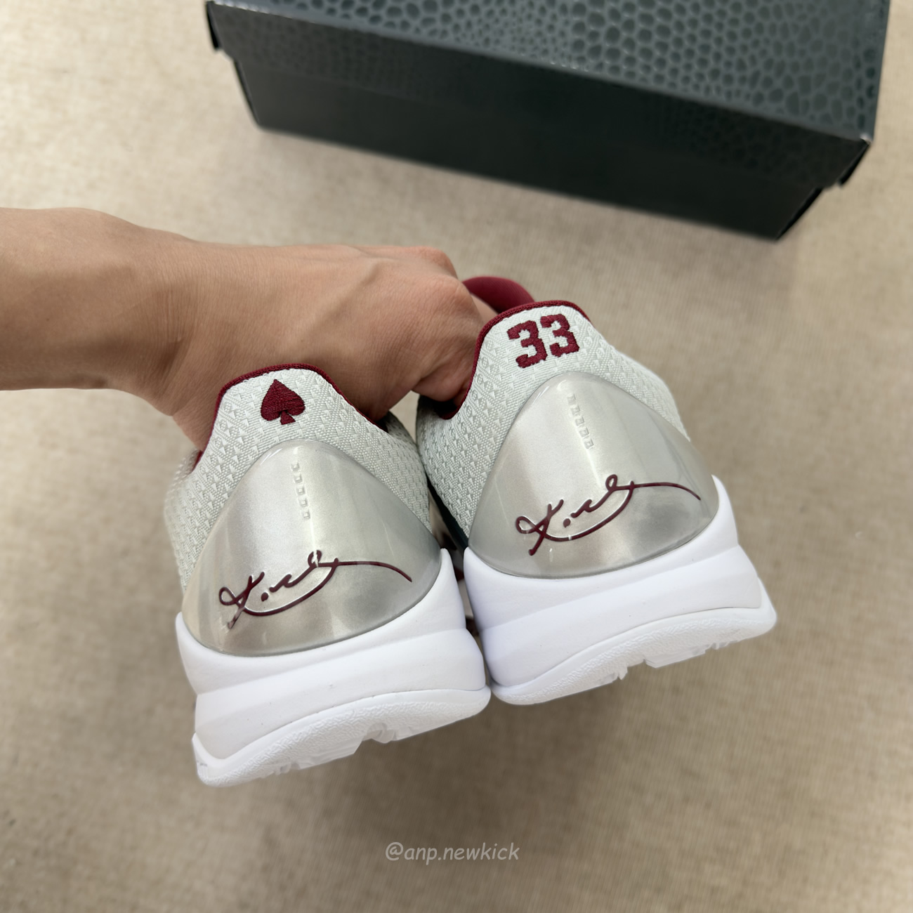 Nike Kobe 5 Protro Metallic Silver And Team Red Im0557 001 (7) - www.newkick.org