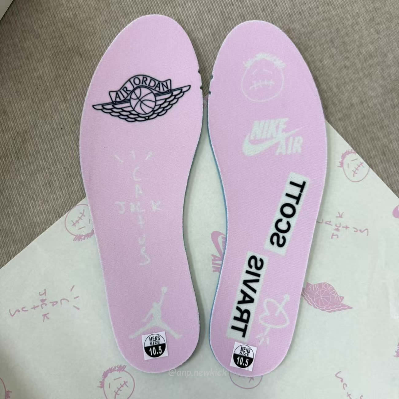 Air Jordan 1 Retro Low Og Sp Travis Scott Shy Pink Iq7604 100 (8) - www.newkick.org