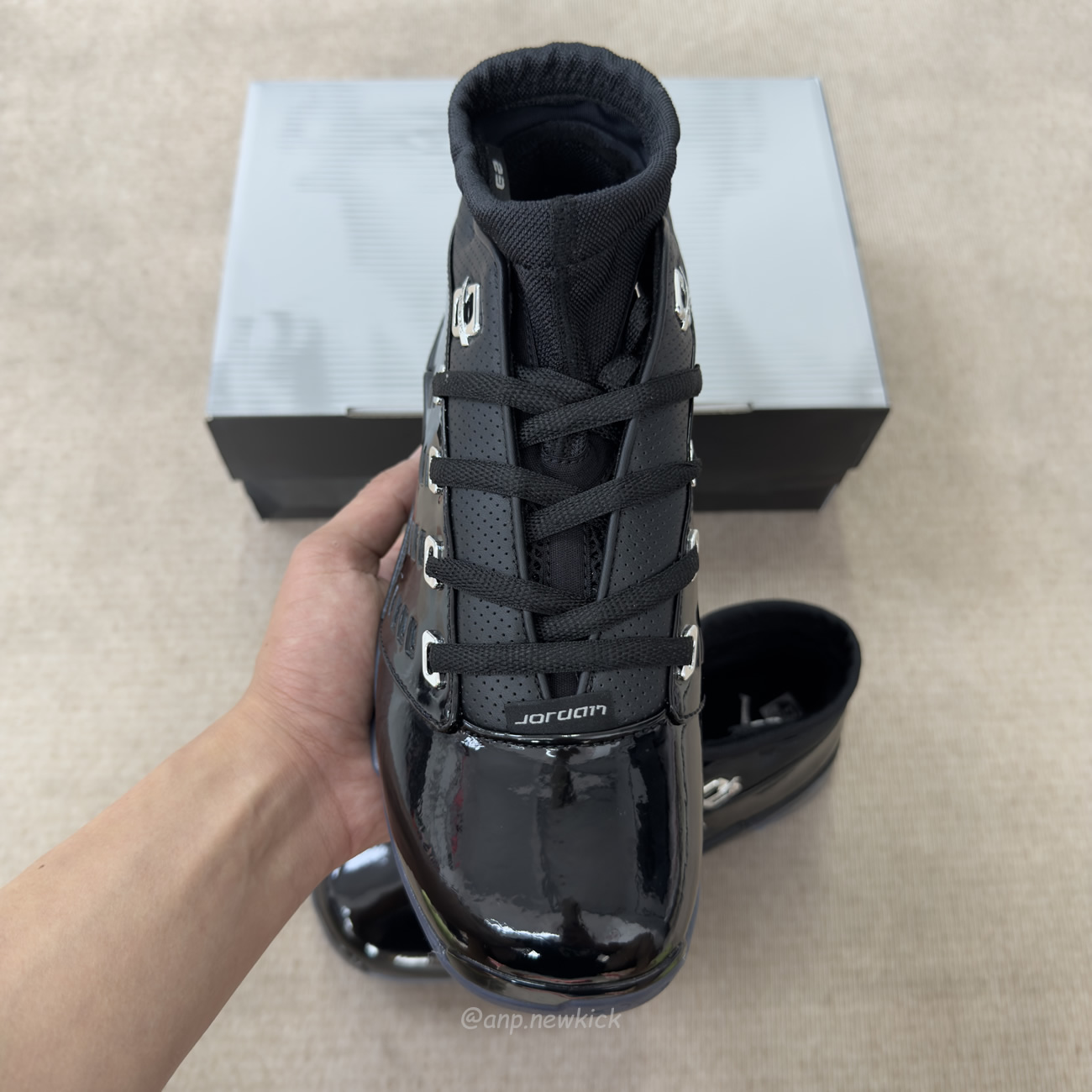 Air Jordan 17 Retro Low Sp Black Patent Iv7640 001 (6) - www.newkick.org Air Jordan 17 Retro Low Sp Black Patent Iv7640 001 (6) - www.newkick.org