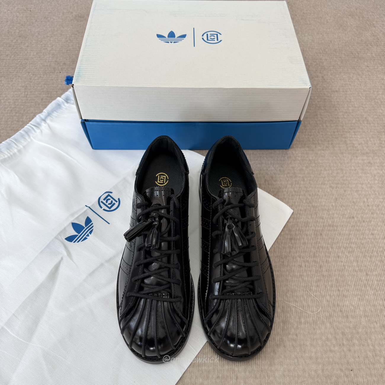 Adidas Dress Superstar Clot By Edison Chen Black Jr2814 (4) - www.newkick.org