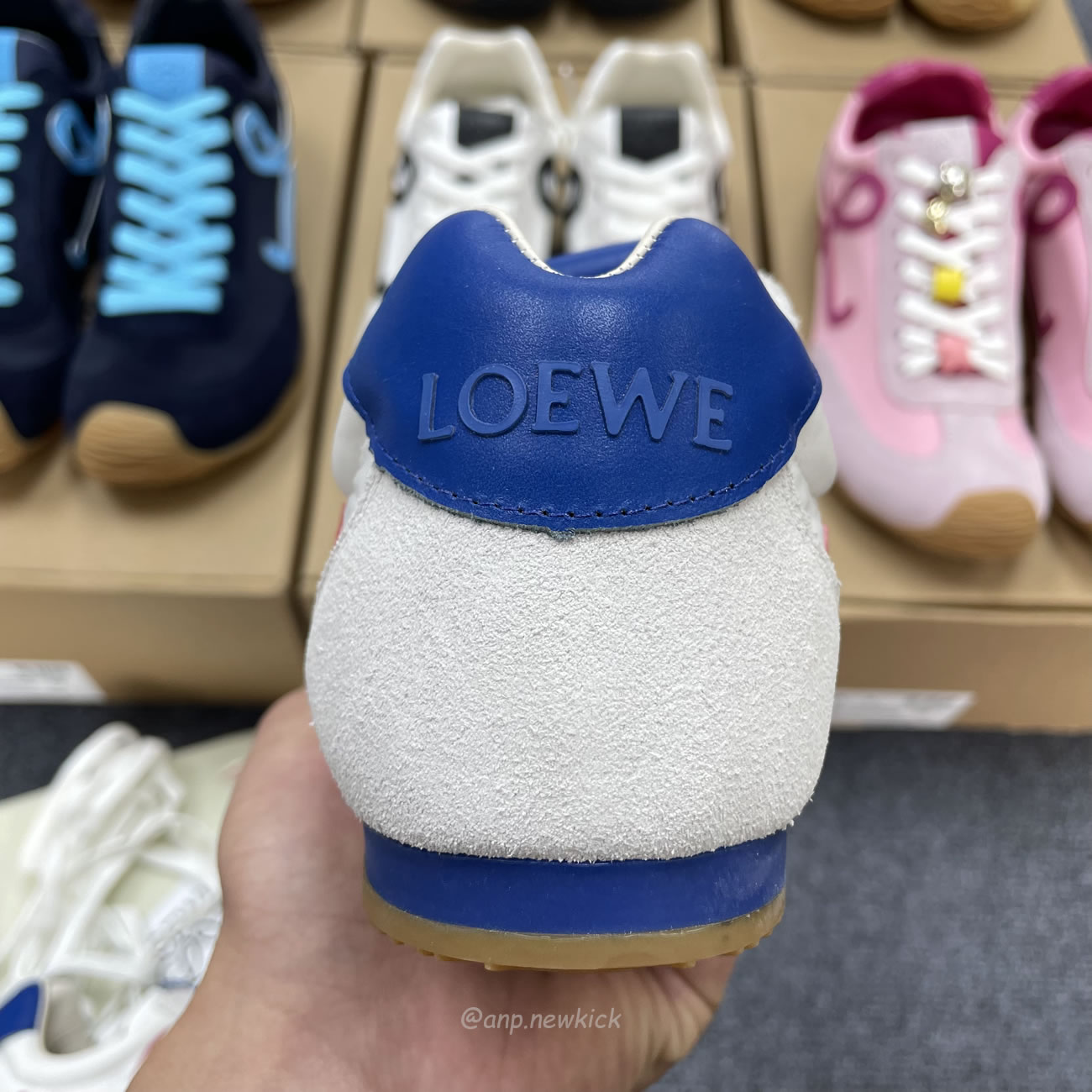 Loewe Ballet Runner 2.0 In Nylon And Calfskin (5) - www.newkick.org
