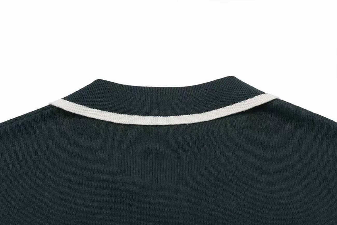 Louis Vuitton Green Polo T Shirt With White Embroidered (3) - www.newkick.org Louis Vuitton Green Polo T Shirt With White Embroidered (3) - www.newkick.org