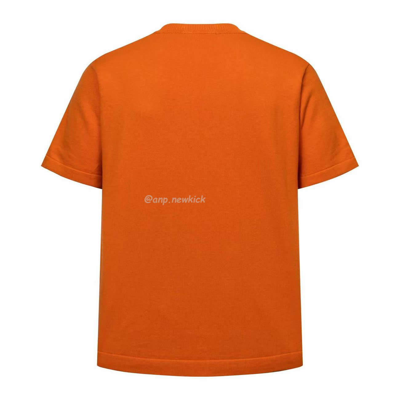 Louis Vuitton Pin Knit Short Sleeve Embroidered Logo Orange T Shirt (8) - www.newkick.org