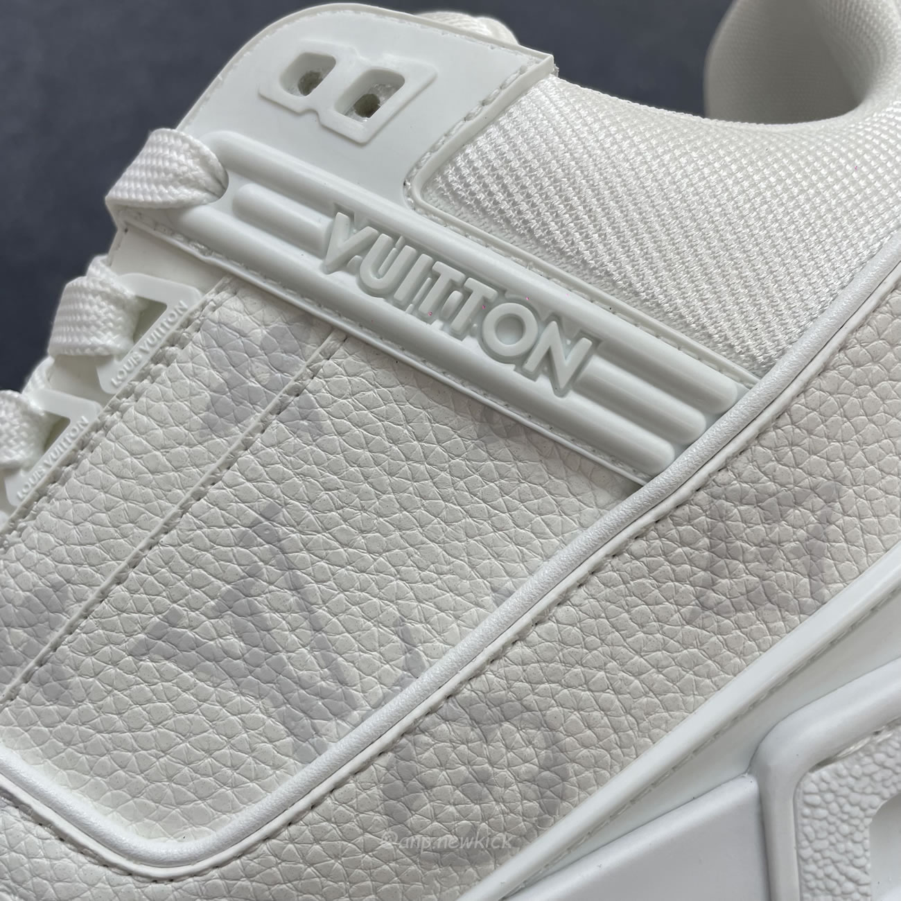 Louis Vuitton White Monochrome Louis Vuitton Lv Trainer White Black (10) - www.newkick.org