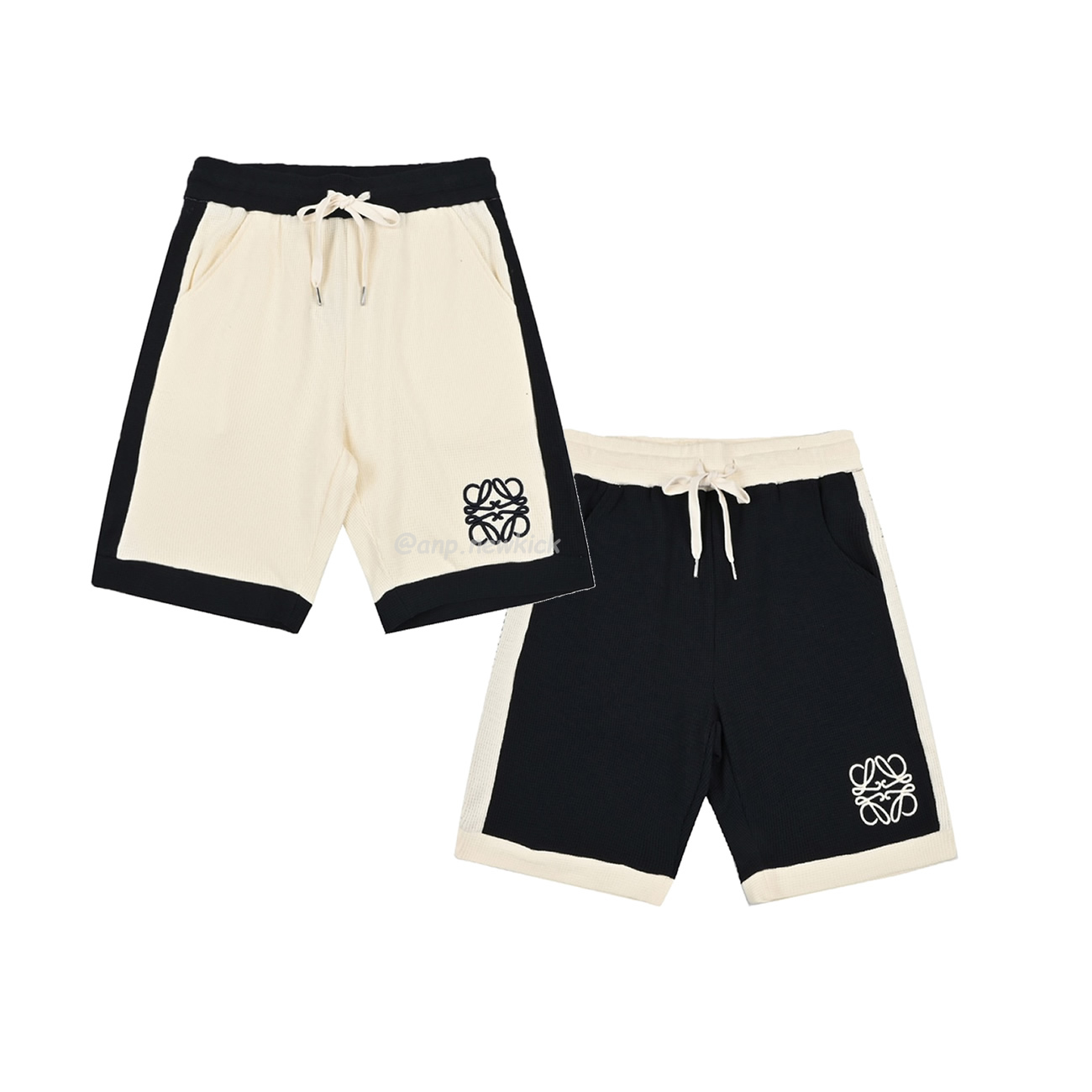Loewe 24ss Embroidered Logo Color Blocking Waffle Shorts (1) - www.newkick.org Loewe 24ss Embroidered Logo Color Blocking Waffle Shorts (1) - www.newkick.org