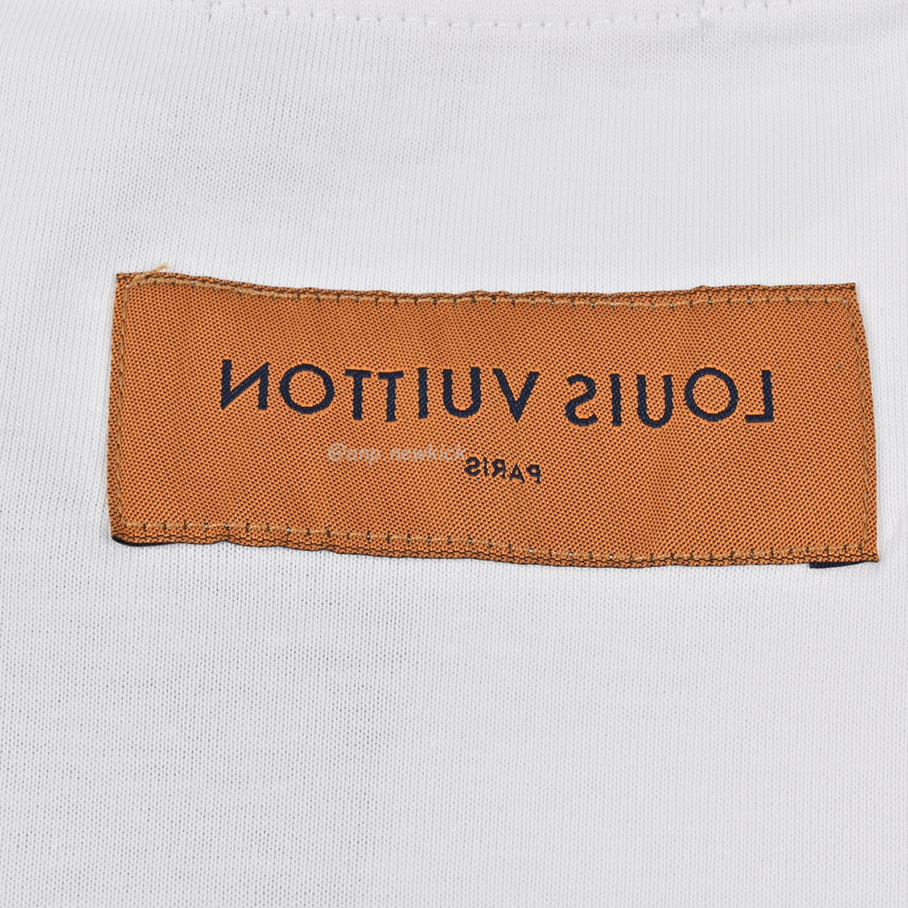 Louis Vuitton Classic Alphabet Digital Direct Spray Round Neck Short Sleeve T Shirt (10) - www.newkick.org