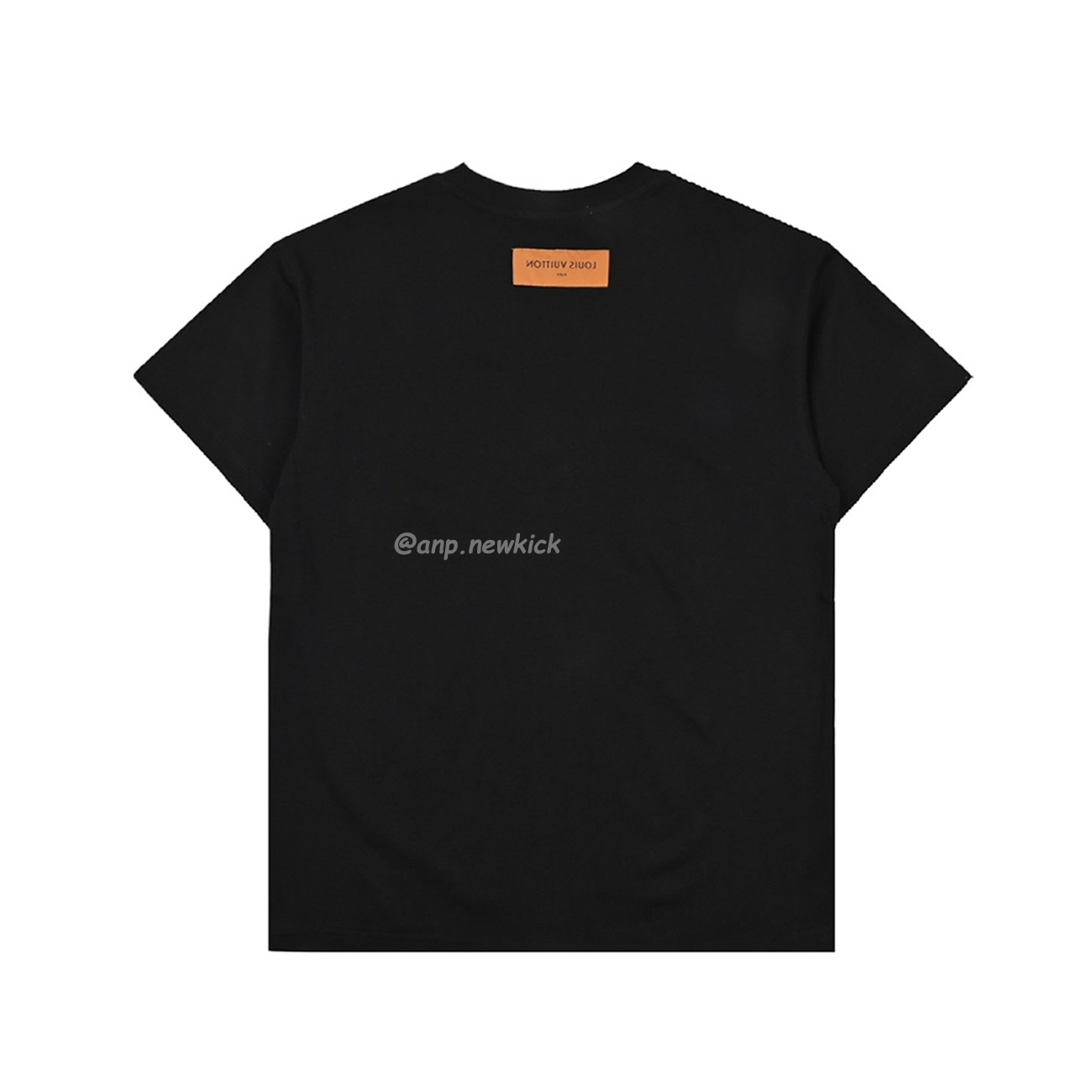 Louis Vuitton Classic Alphabet Digital Direct Spray Round Neck Short Sleeve T Shirt (3) - www.newkick.org
