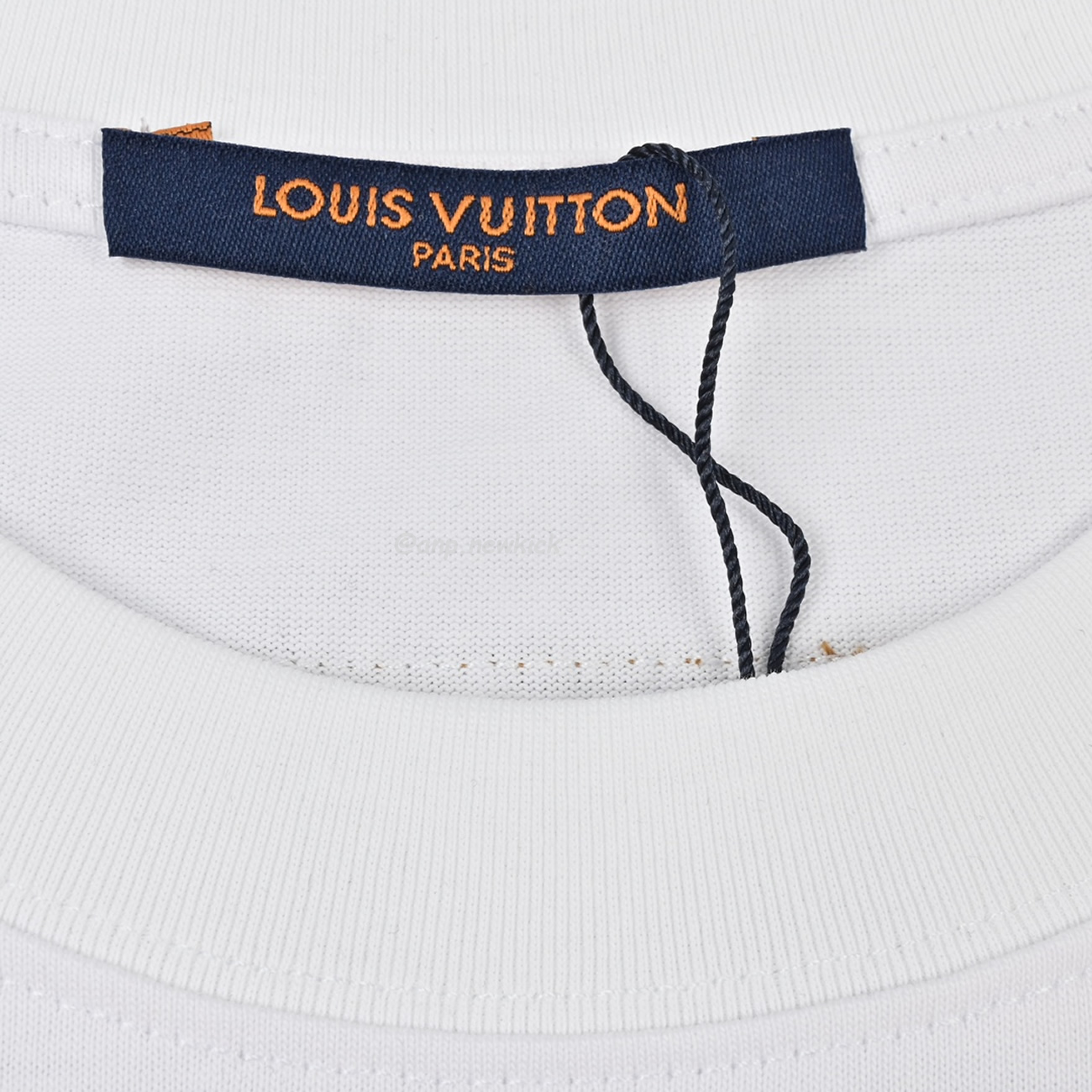 Louis Vuitton Classic Alphabet Digital Direct Spray Round Neck Short Sleeve T Shirt (5) - www.newkick.org