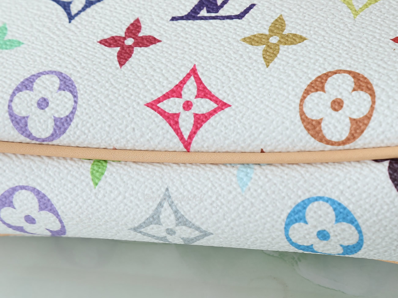 Louis Vuitton X Takashi Murakami Pochette Accessoires White Multicolored M13404 (11) - www.newkick.org