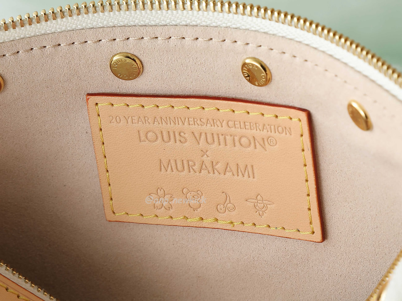 Louis Vuitton X Takashi Murakami Pochette Accessoires White Multicolored M13404 (12) - www.newkick.org