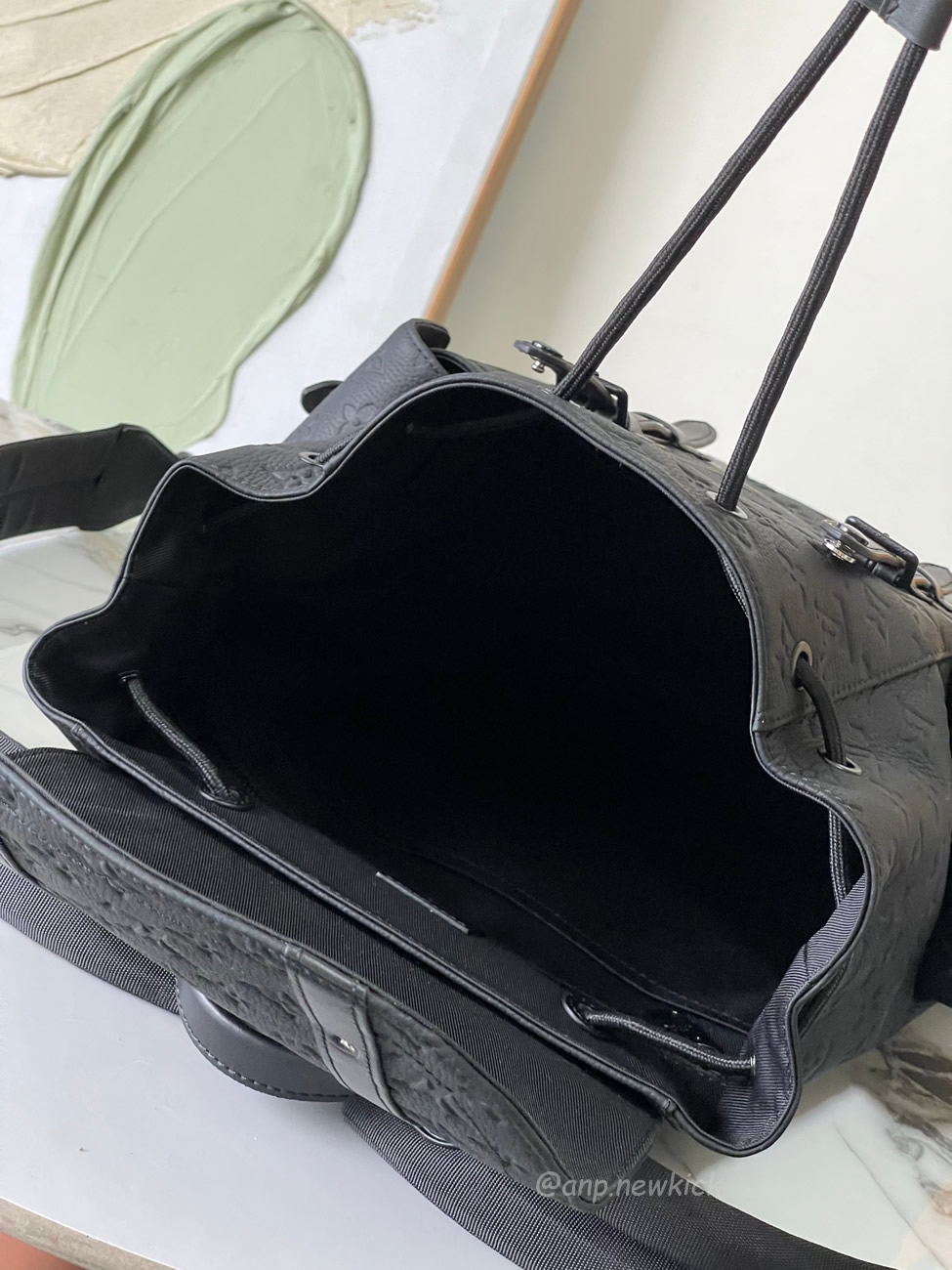 Louis Vuitton Lv Christopher Mm Monogram Taurillon Leather Lg   G90 M55699 (2) - www.newkick.org