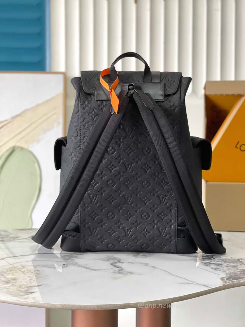 Louis Vuitton Lv Christopher Mm Monogram Taurillon Leather Lg   G90 M55699 (4) - www.newkick.org