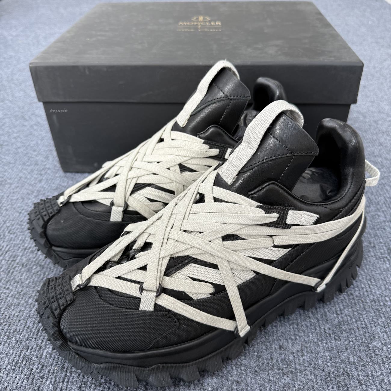 Rick Owens X Moncler Trailgrip Megalace Black Mu02d4m10m4321 999 (4) - www.newkick.org Rick Owens X Moncler Trailgrip Megalace Black Mu02d4m10m4321 999 (4) - www.newkick.org