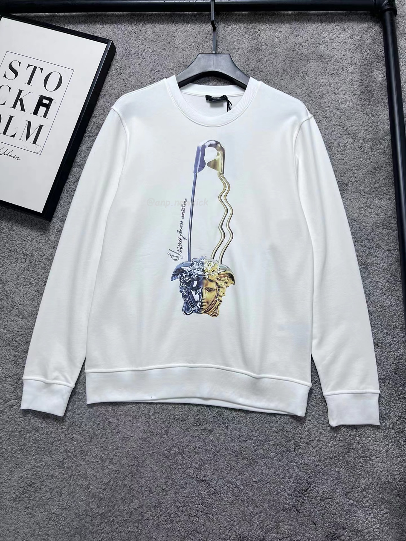 Versace Pattern Medusa Logo Printed Cotton T Shirt (11) - www.newkick.org