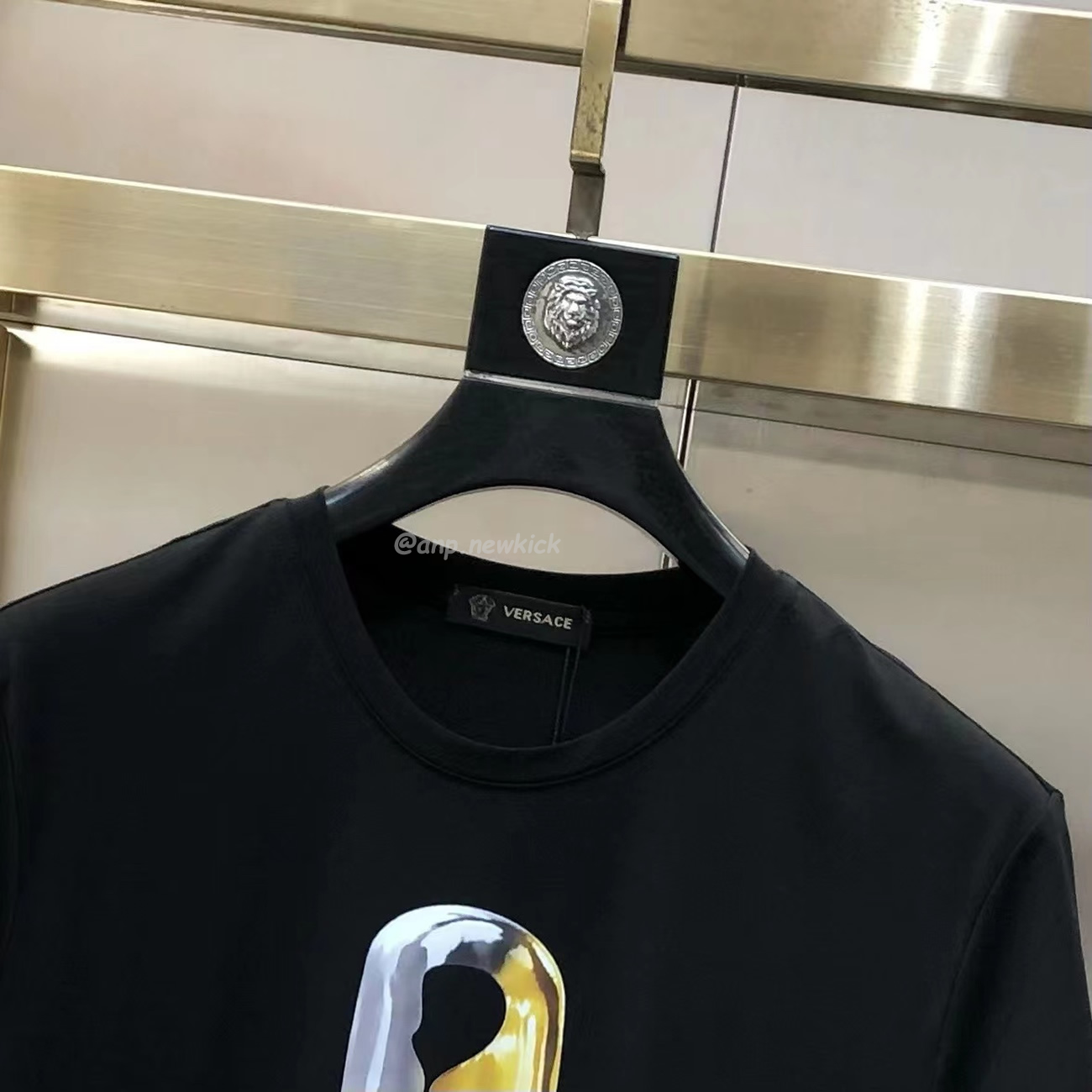 Versace Pattern Medusa Logo Printed Cotton T Shirt (12) - www.newkick.org
