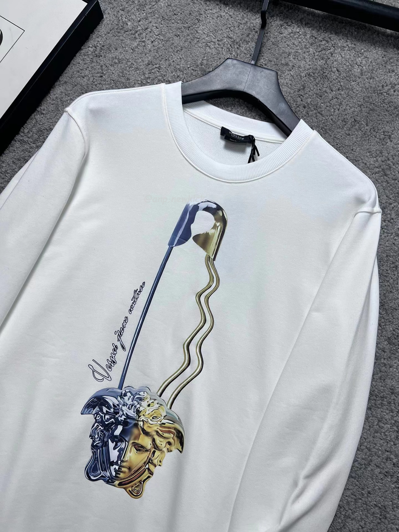 Versace Pattern Medusa Logo Printed Cotton T Shirt (14) - www.newkick.org