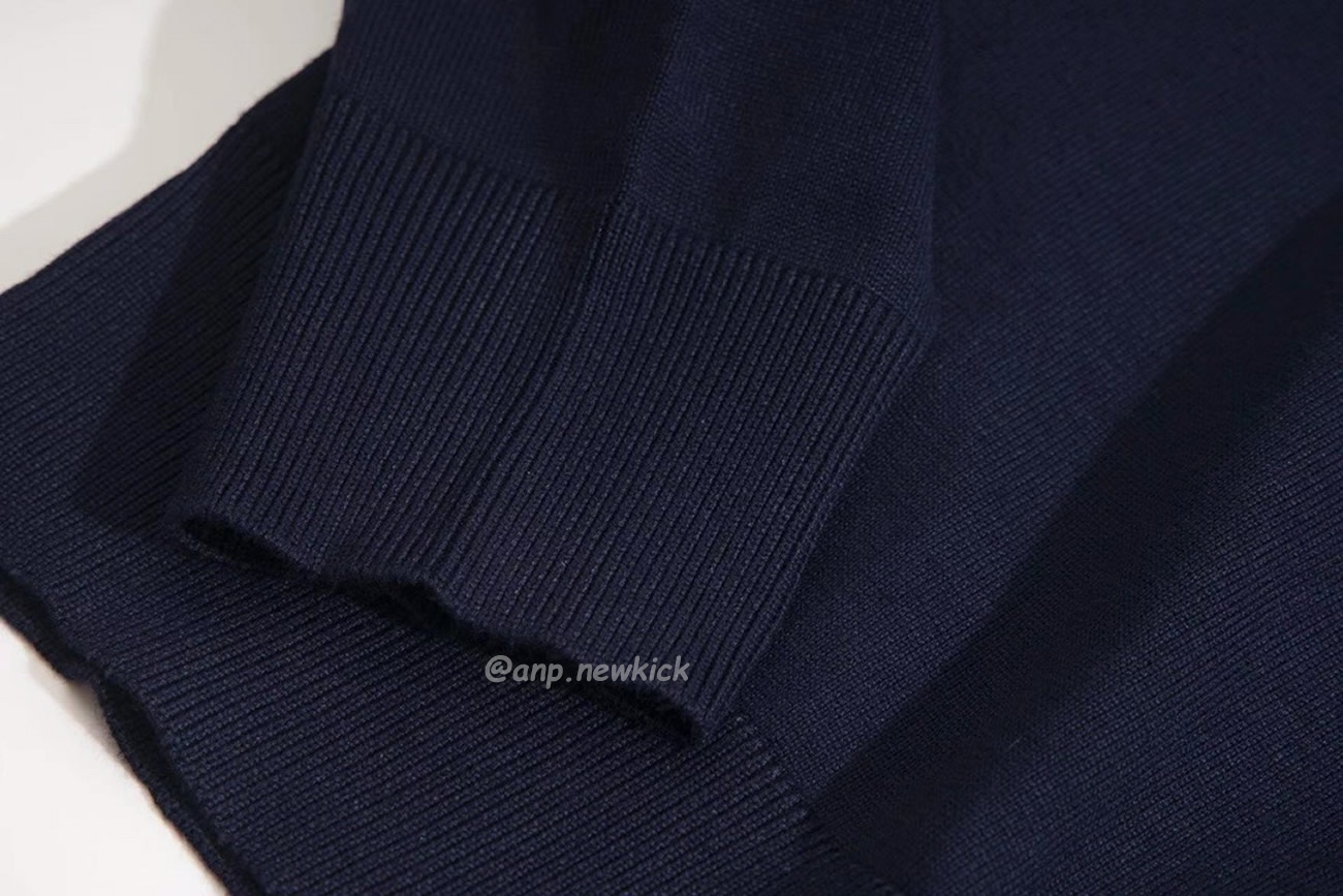 Miu Miu Logo Embroidery Polo Top In Navy (8) - www.newkick.org