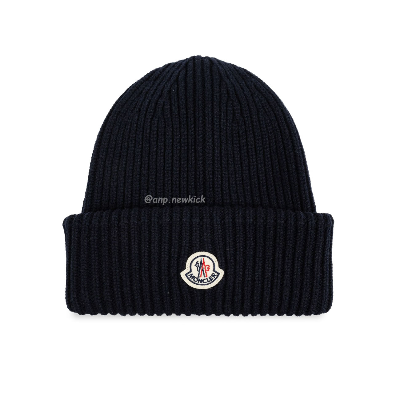 Moncler Logo Patch Beanie Black (1) - www.newkick.org