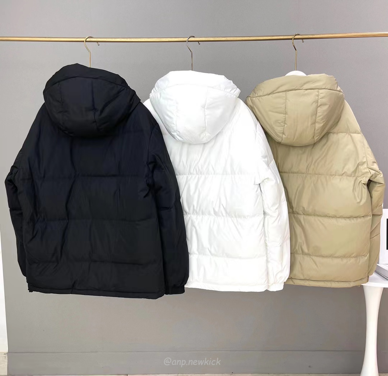 New Balance Nb Thickened Warm Down Jacket White Beige Black (3) - www.newkick.org