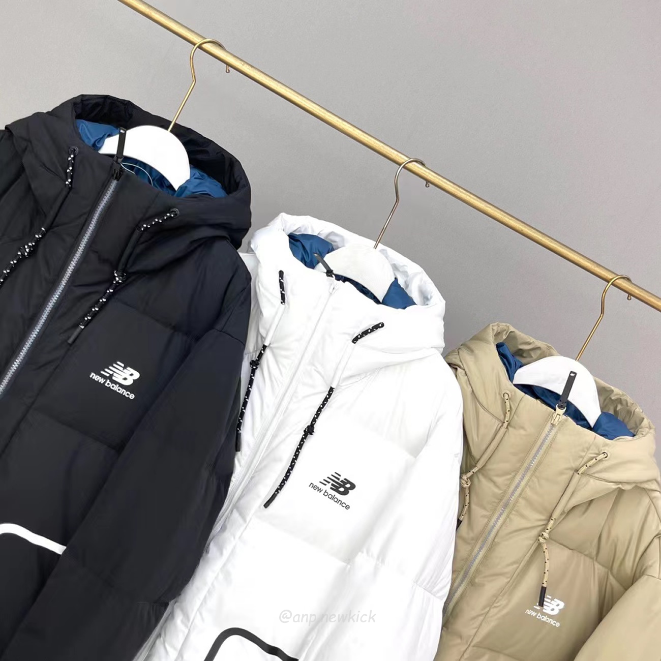 New Balance Nb Thickened Warm Down Jacket White Beige Black (7) - www.newkick.org