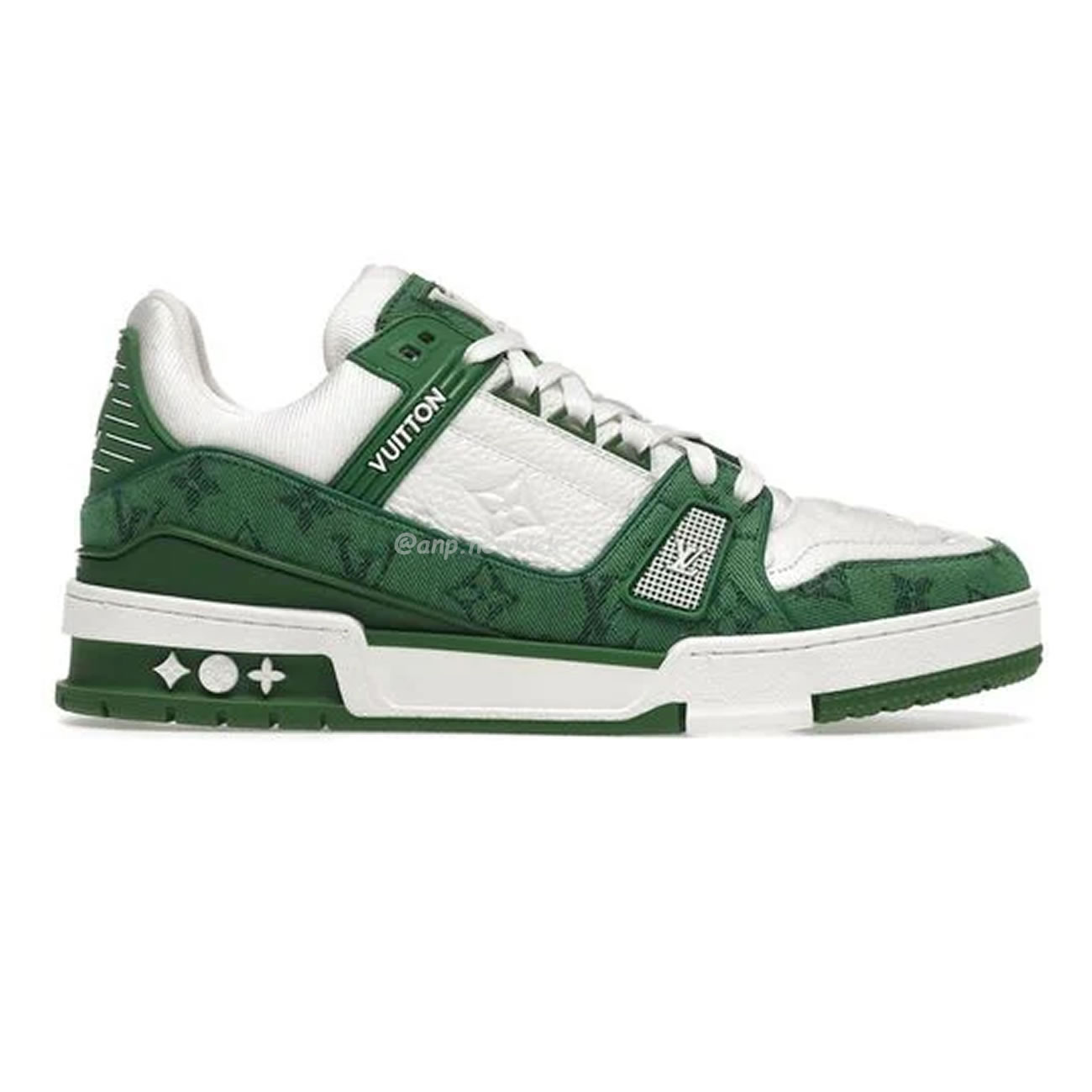 Monogram Denim Green - www.newkick.org Monogram Denim Green - www.newkick.org