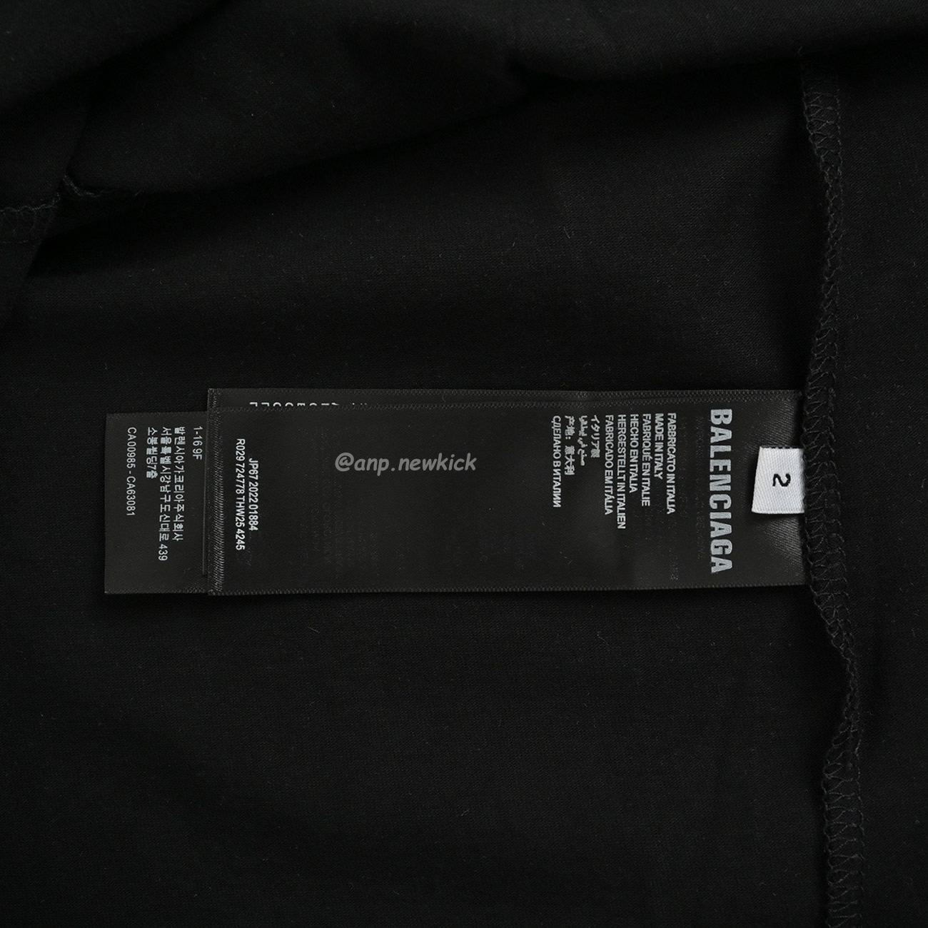 Balenciaga Black Soccer Long Sleeve Jersey T Shirt (12) - www.newkick.org Balenciaga Black Soccer Long Sleeve Jersey T Shirt (12) - www.newkick.org